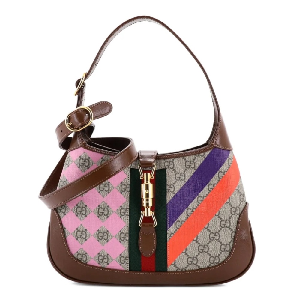 Jackie 1961 Printed GG Coated Canvas Small Limited Edition w/o crossbody strap